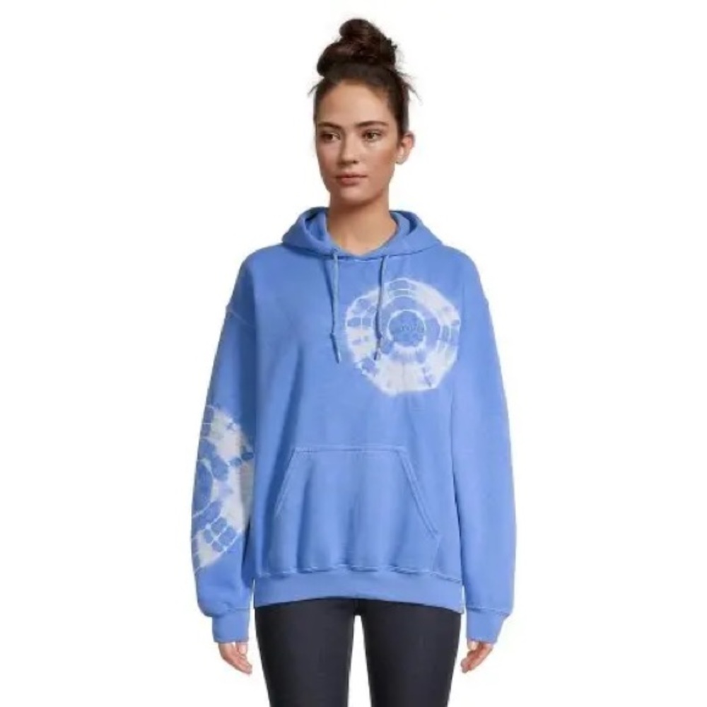 BDG Blue Tie-Dye Women's Hoodie
